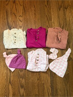 Lou Lou & Company Newborn Knotted Gown Bundle